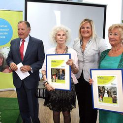 Cayetana de Alba recibe un homenaje en Madrid