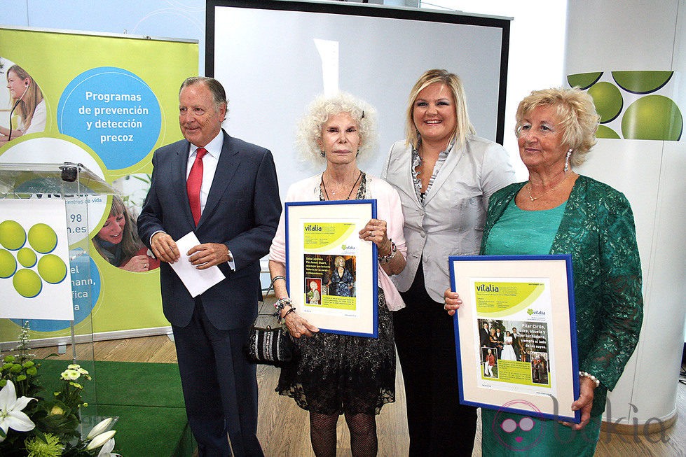 Cayetana de Alba recibe un homenaje en Madrid