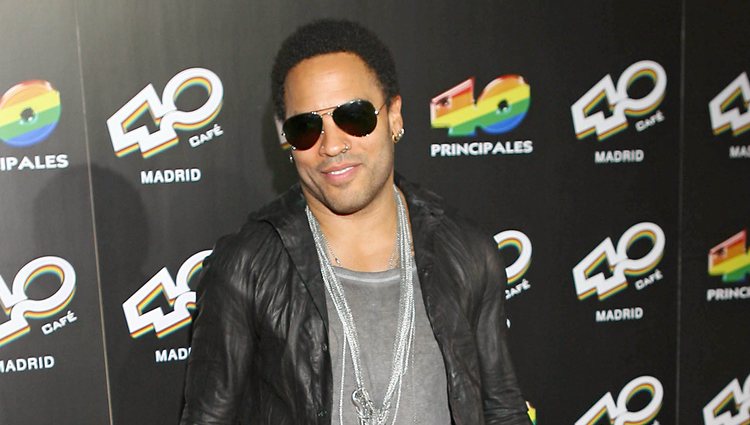 Lenny Kravitz en la inauguración de 40 Café en Madrid