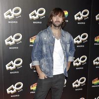 David Otero 'El Pescao' en la inauguración de 40 Café en Madrid