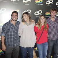 Los actores de 'El Barco' en la inauguración de 40 Café en Madrid