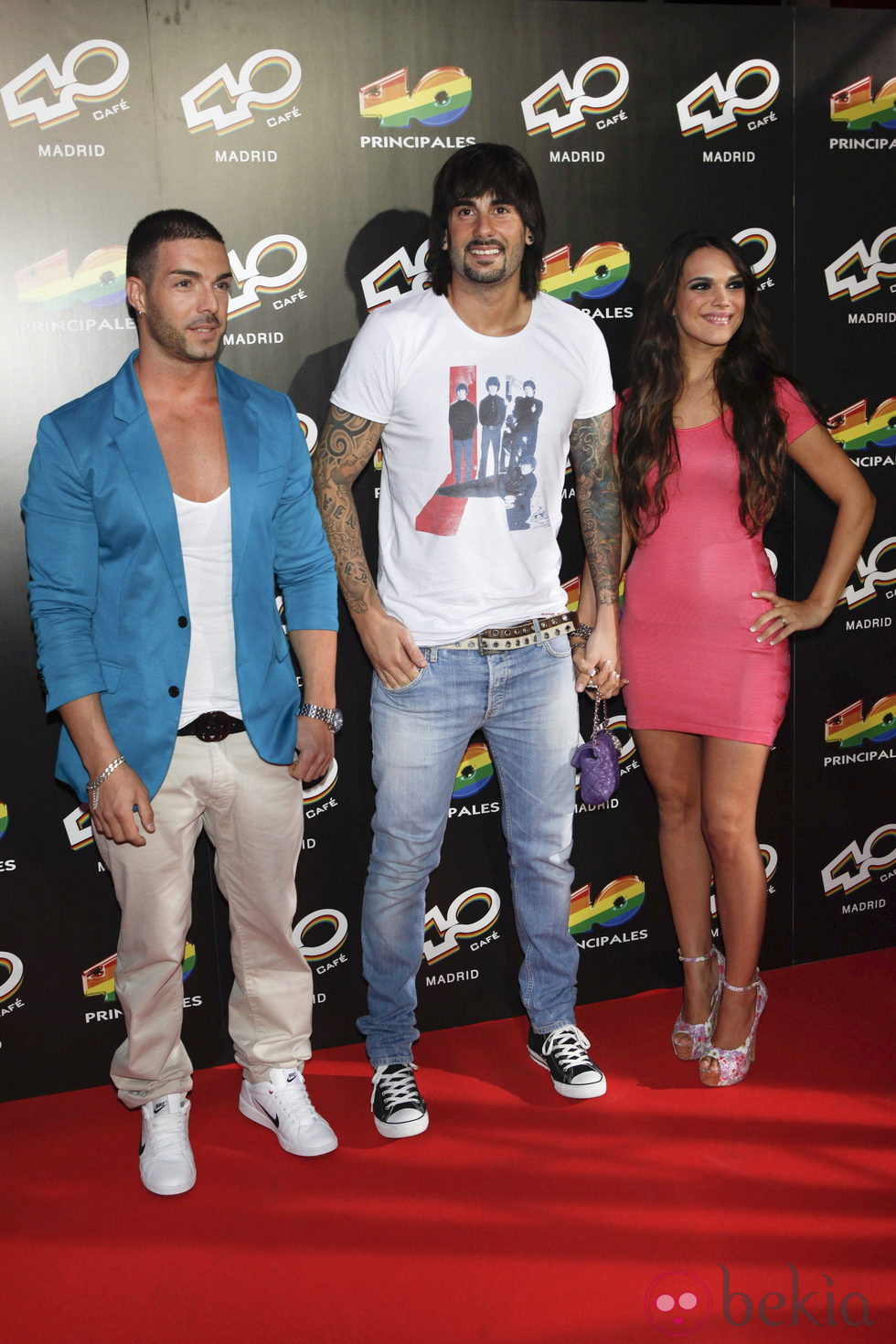 Melendi en la inauguración de 40 Café en Madrid