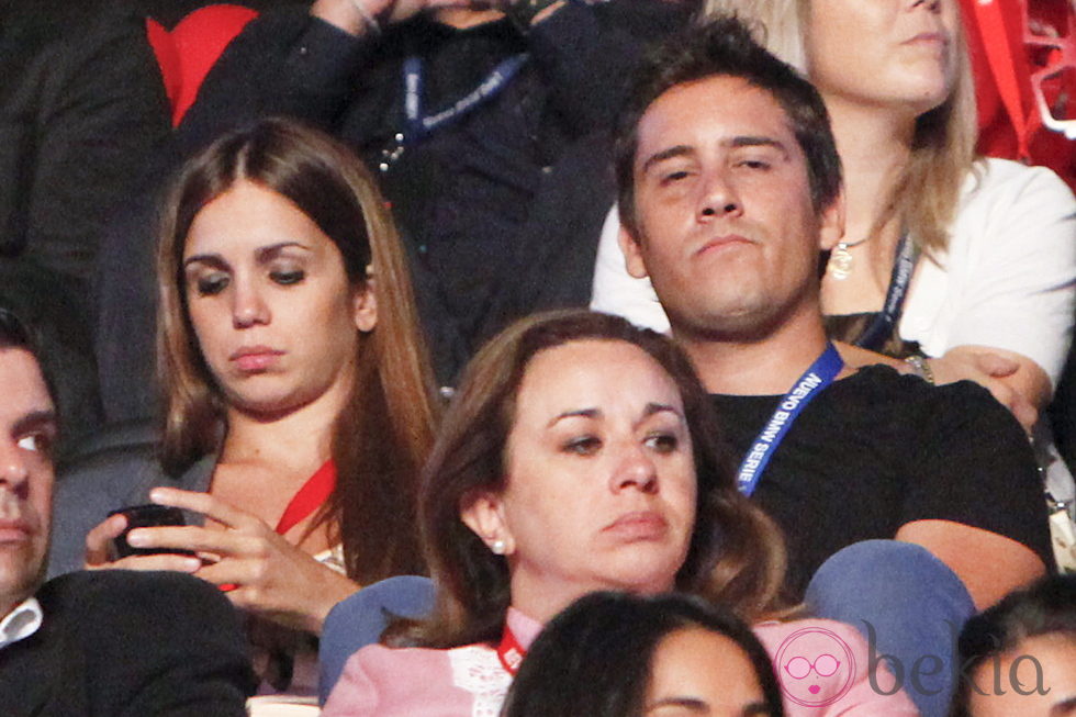 Elena Furiase y Leo Perugorria, dos enamorados en el concierto de Alejandro Sanz en Madrid