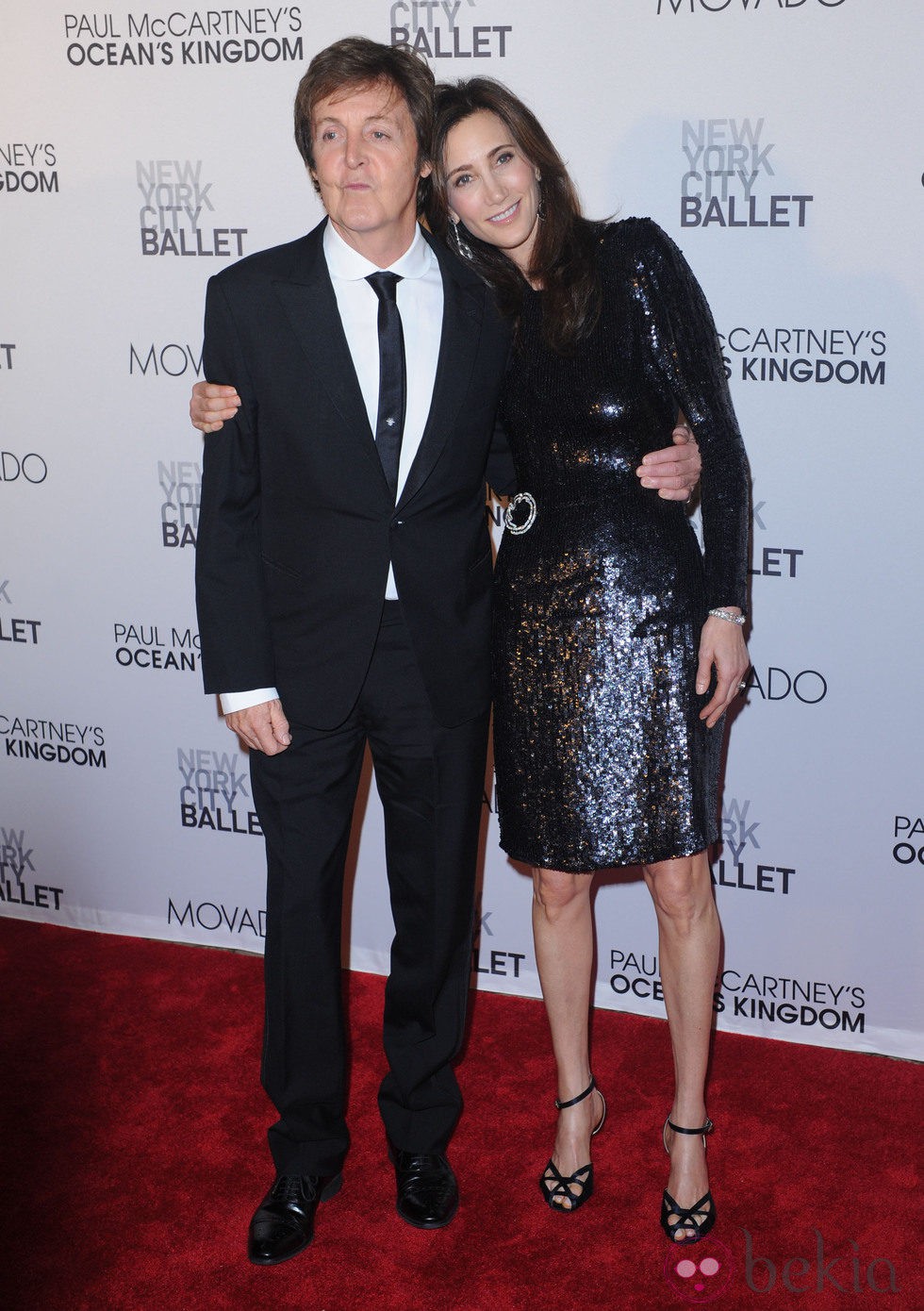 Paul McCartney y Nancy Shevell en la New York City Ballet Fall Gala 2011