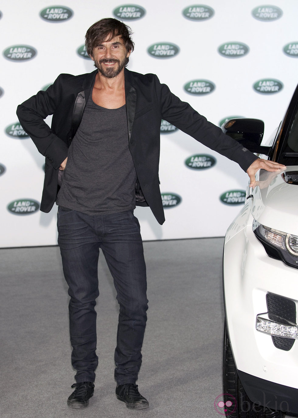 Santi Millán en la presentación del coche 'Range Rover Evoque'