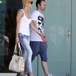 Andrés Iniesta y su novia Anna Ortiz