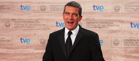 Antonio Banderas en la gala de clausura del Festival de Cine de San Sebastián 2011