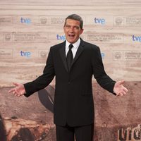 Antonio Banderas en la gala de clausura del Festival de Cine de San Sebastián 2011