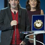 Isaki Lacuesta y Luisa Matienzo durante la gala de clausura del Festival de San Sebastián 2011