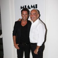 Nacho Polo y Kike Sarasola en una fiesta en Miami