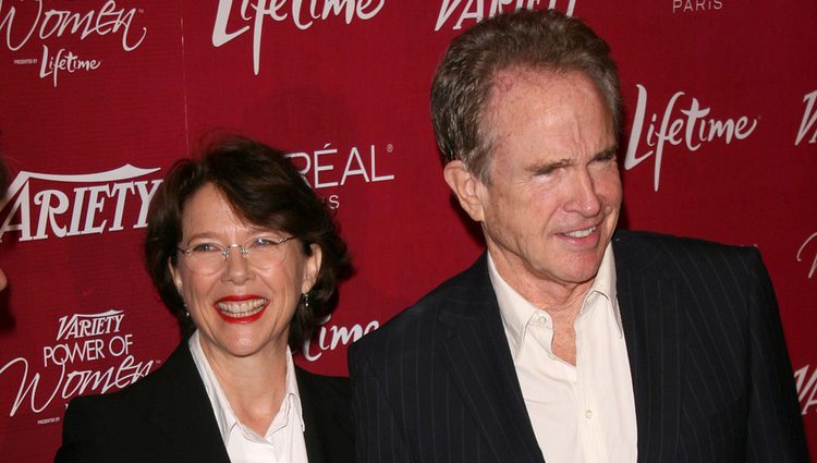 Annette Bening and Warren Beatty en la Gala Power of Women