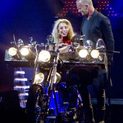 Lady Gaga y Sting en el Festival iHeartRadio