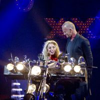 Lady Gaga y Sting en el Festival iHeartRadio