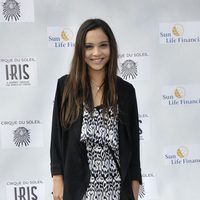 Stella Hudgens en la premier de Iris, nuevo espectáculo del Circo de Sol