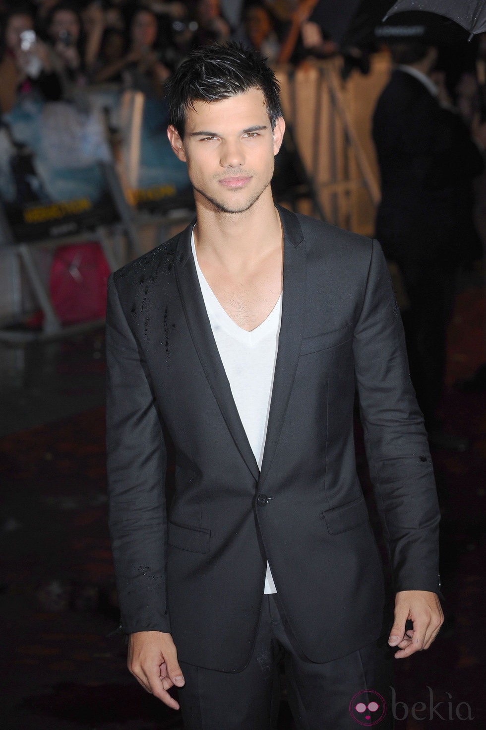 Taylor Lautner en el estreno de 'Abduction' en Londres