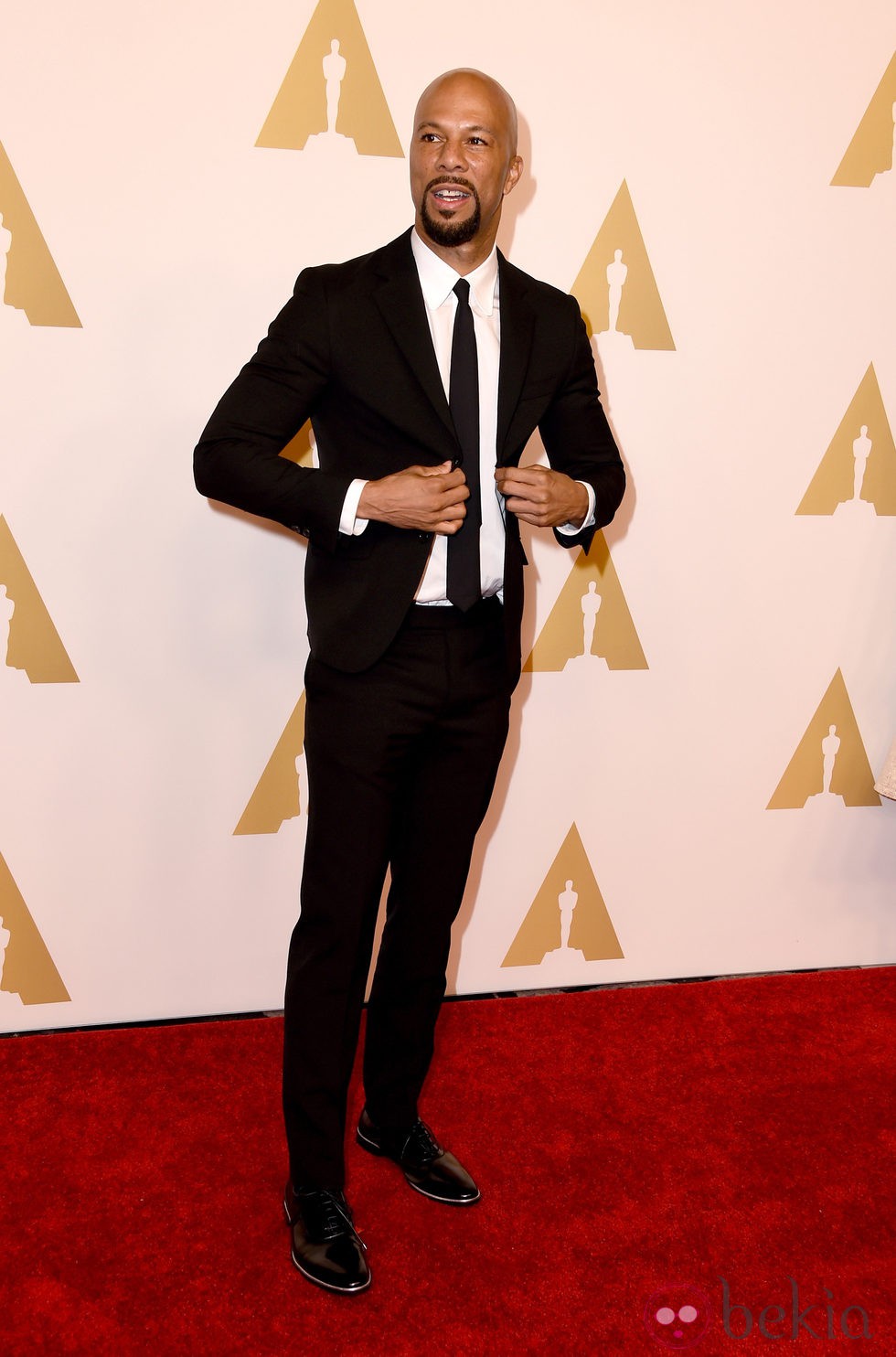 Common en el almuerzo de los nominados a los Premios Oscar 2015