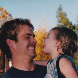 Paul Walker con su hija Meadow