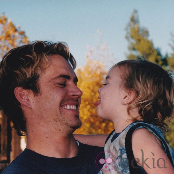 Paul Walker con su hija Meadow