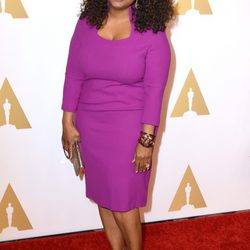 Oprah Winfrey en el almuerzo de los nominados a los Premios Oscar 2015