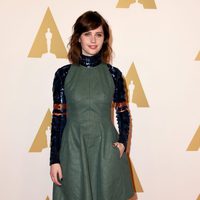 Felicity Jones en el almuerzo de los nominados a los Premios Oscar 2015