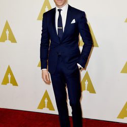 Eddie Redmayne en el almuerzo de los nominados a los Premios Oscar 2015