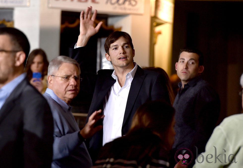 Ashton Kutcher en el estreno de 'El destino de Júpiter' en Los Angeles