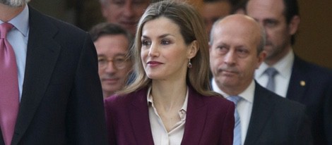 La Reina Letizia en la entrega de las Medallas de Oro al Mérito en las Bellas Artes 2013