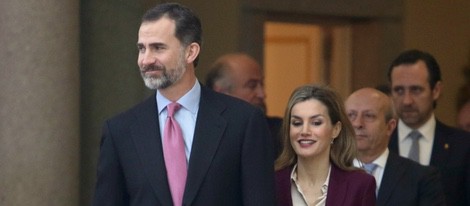 Los Reyes Felipe y Letizia en la entrega de las Medallas de Oro al Mérito en las Bellas Artes 2013