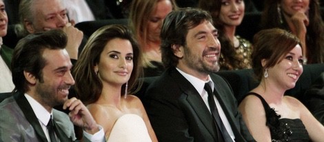 Penélope Cruz y Javier Bardem en los Goya 2010