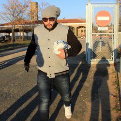 Kiko Rivera saliendo de la cárcel de Alcalá de Guadaíra