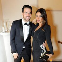 Daniella Semaan presume de embarazo junto a Cesc Fàbregas en la British Asian Trust