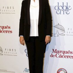 Vicky Martín Berrocal en su desfile del SIMOF 2015