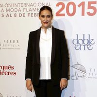 Vicky Martín Berrocal en su desfile del SIMOF 2015