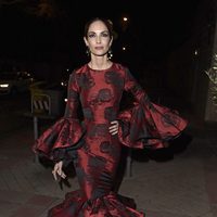 Eugenia Silva en la fiesta en honor a Valentino celebrada en Madrid