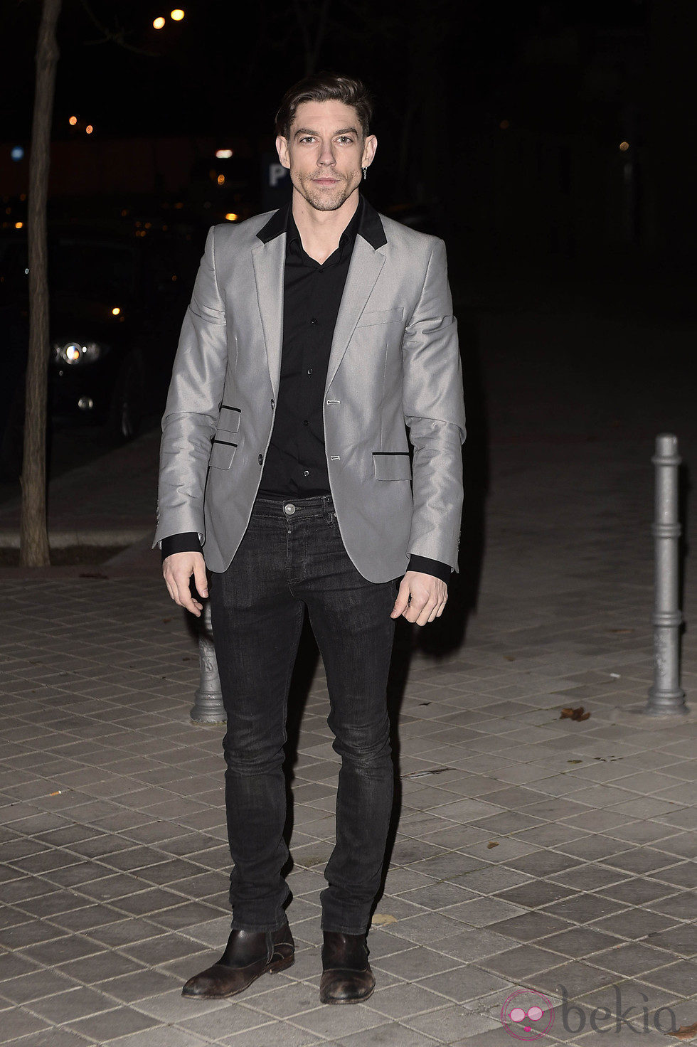 Adrián Lastra en la fiesta en honor a Valentino celebrada en Madrid