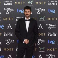 Hugo Silva en la alfombra roja de los Goya 2015