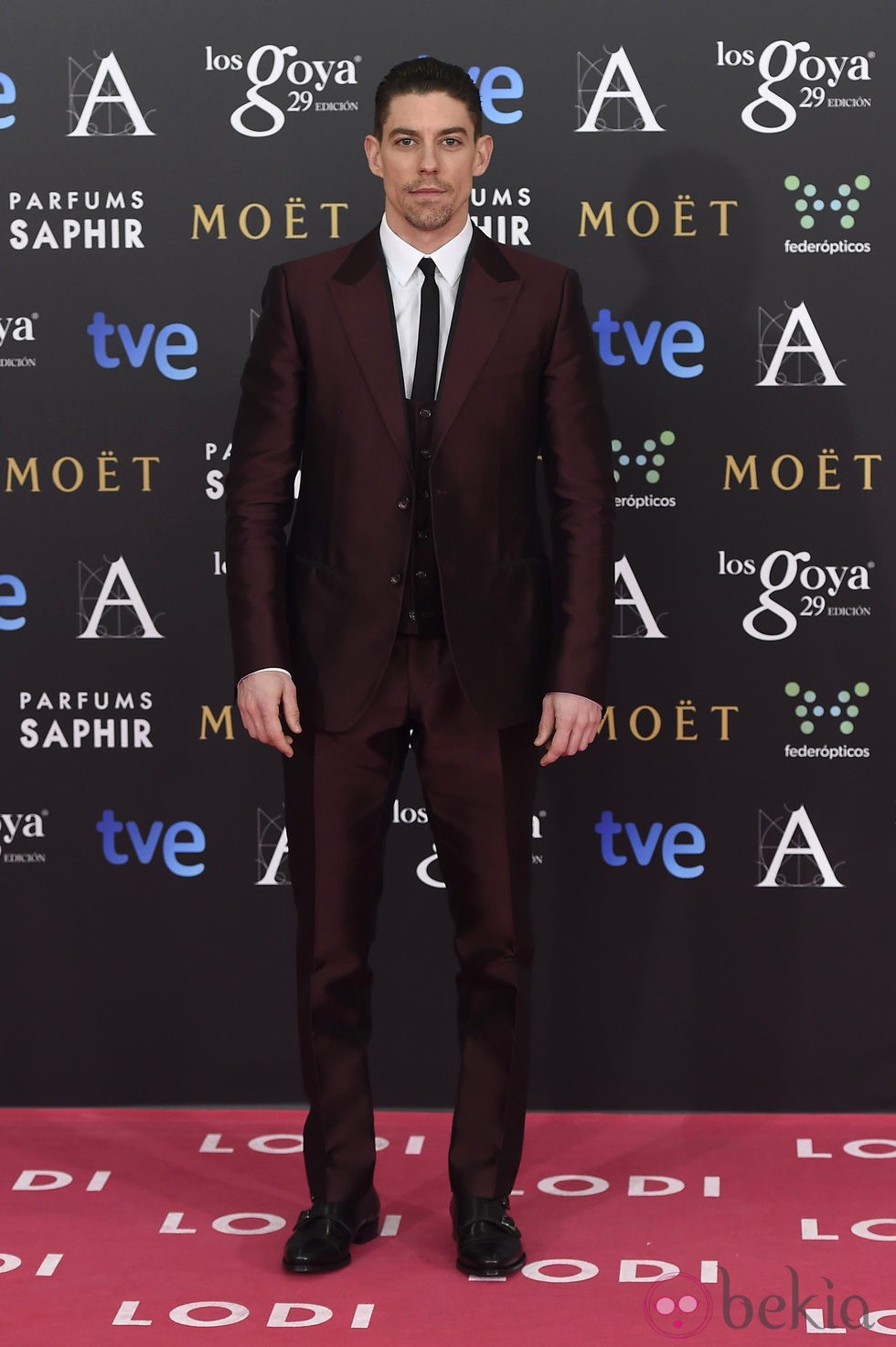 Adrián Lastra en los Goya 2015