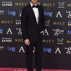 Pablo Rivero en la alfombra roja de los Goya 2015