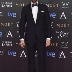 Miguel Ángel Múñoz en la alfombra roja de los Goya 2015