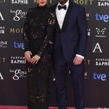 Megan Montaner y Carles Francino en los Goya 2015