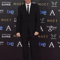 David Trueba en la alfombra roja de los Goya 2015