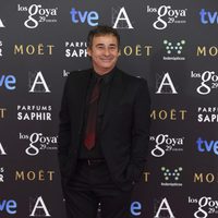 Eduard Fernández en la alfombra roja de los Goya 2015