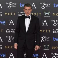 Antonio Banderas en la alfombra roja de los Goya 2015