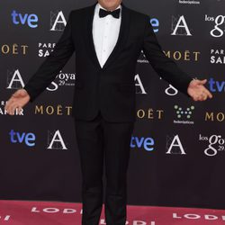 Jorge Sanz en la alfombra roja de los Goya 2015