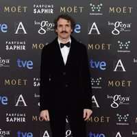 Julián Villagrán en la alfombra rosa de los Goya 2015