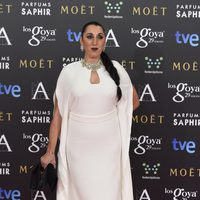 Rossy de Palma en la alfombra roja de los Goya 2015