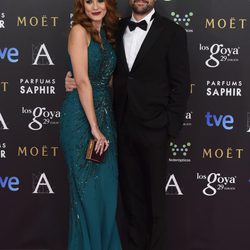 Elena Ballesteros y Dani Mateo en los Goya 2015