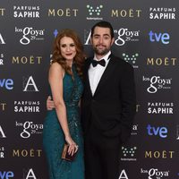 Elena Ballesteros y Dani Mateo en los Goya 2015