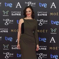 Ana Torrent en la alfombra roja de los Goya 2015