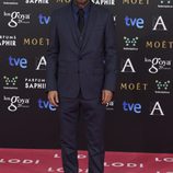 Jordi Mollá en la alfombra rosa de los Goya 2015